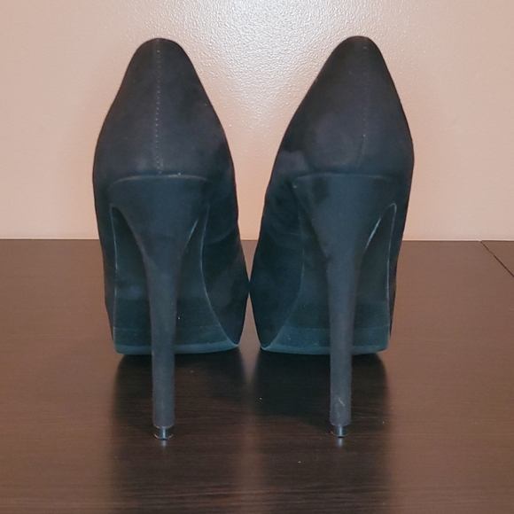 Shi by Journey 5" (1" lift platform) Black Velvet - Picture 3 of 8